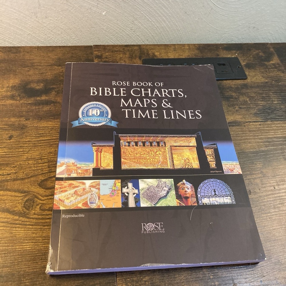 Rose Book of‎ Bible Charts Maps and Time Lines: Full-Color Bible Charts PB